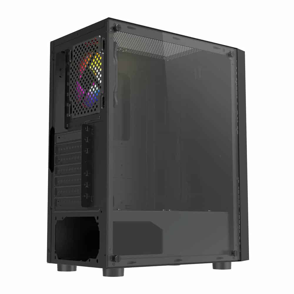(image for) CiT Galaxy Mid-Tower Windowed Black PC Gaming Case